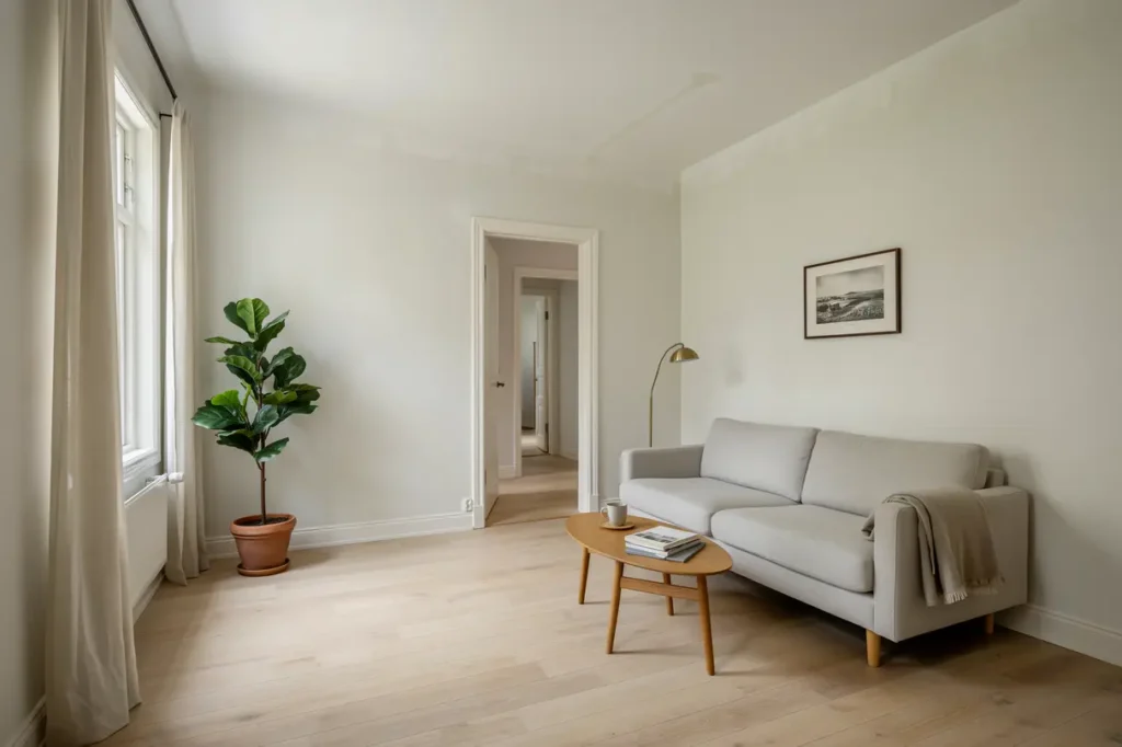 tak och v ggar nym lades i bostadsr tt i ribby
